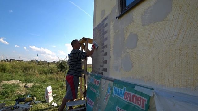 Самая лучшая отделка фасада каркасного дома. Сделали из каркасного дома кирпичный.