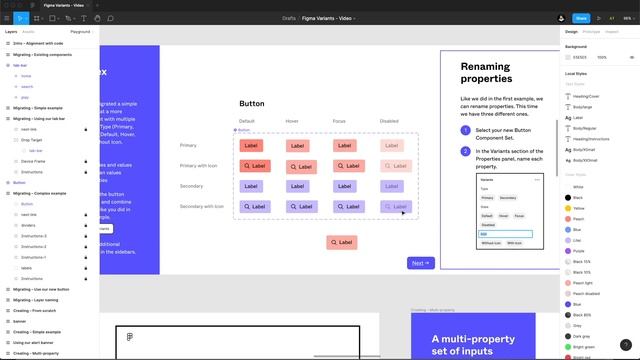 Figma News - Variants are here! Multi-state components! Yay! смотреть онлайн