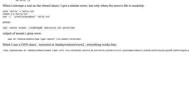 sed: cannot rename ./sed6x9apB: Operation not permitted using docker-compose with WordPress image смотреть онлайн