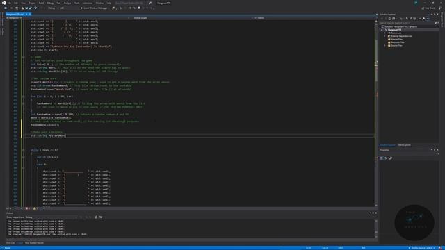 [C++ Tutorial] Hangman Tutorial (in under an hour) смотреть онлайн