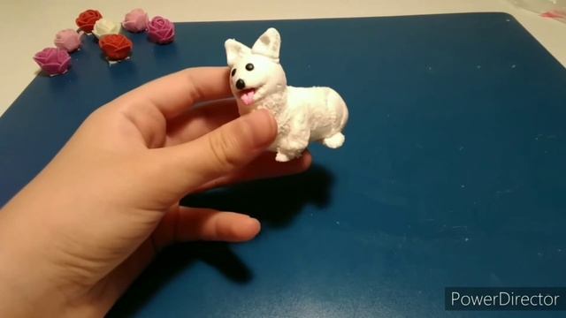 DIY мини собачка КОРГИ из полимерной глины??. 5-см в высоту!!! Своими руками. смотреть онлайн