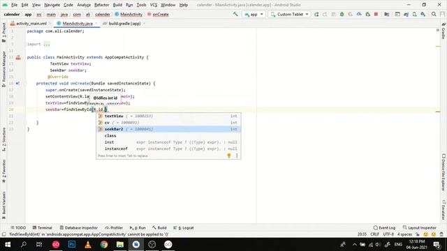 How to Implement Seek Bar in Android Studio смотреть онлайн