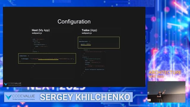 AN23 - Micro Front End with Webpack Module Federation - SERGEY KHILCHENKO смотреть онлайн