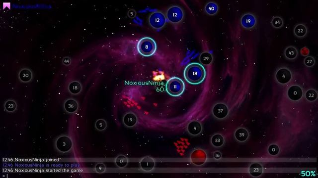 Galcon Fusion Billiards vs. Bot смотреть онлайн