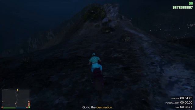 GTA 5 Online Time Trial Down Chiliad 0:47.351 | ГТА 5 Онлайн Испытание На Время Подножие Горы Чилиа смотреть онлайн