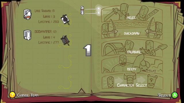 1v1 with DezDaHxmmer. Castle Crashers Remastered. смотреть онлайн