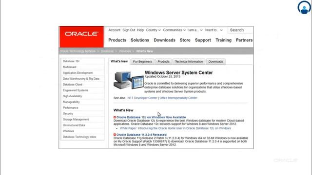 Oracle Database 12c Installation & Quicksart смотреть онлайн