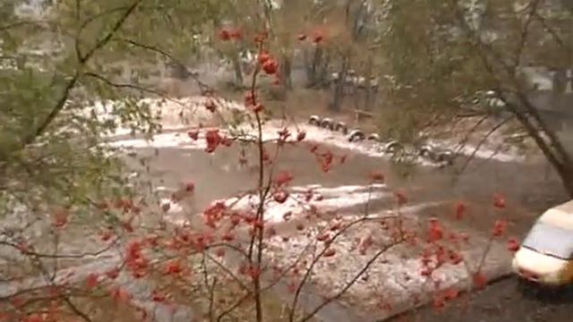 Первый снег в Омске 27 октября 2011 года смотреть онлайн