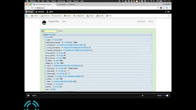 Drupal 8 Day: 15 Ways to Debug Drupal 8 смотреть онлайн