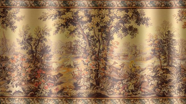 Adobe Photoshop создаем занавес (Мятый гобелен)