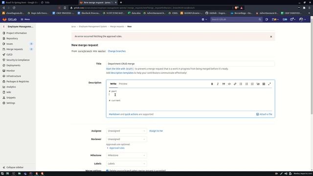 How to create merge request in gitlab ? смотреть онлайн