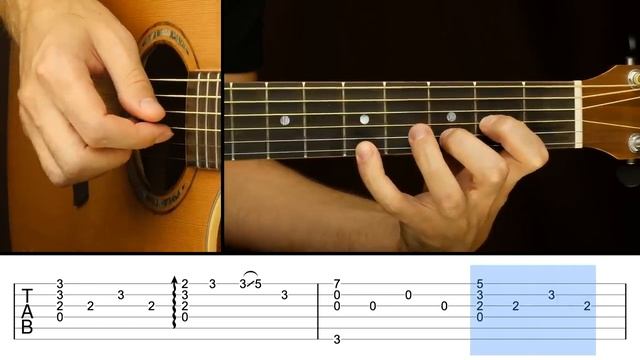 Как играть NARUTO на гитаре ｜ Фингерстайл урок - Подробный Разбор смотреть онлайн