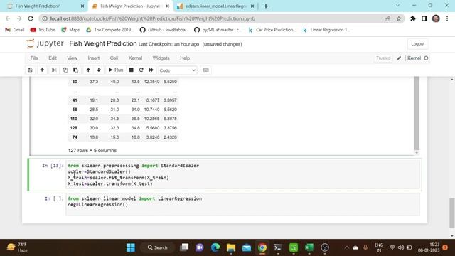 Lecture 3 - Practical Implementation of Linear regression and Logistic regression смотреть онлайн
