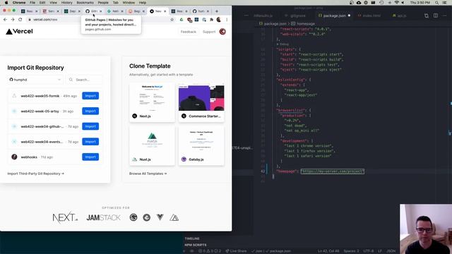 WEB422 Week 05 Part 4 - Deploying React Apps смотреть онлайн
