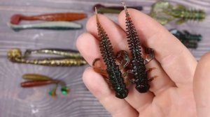 Мой топ силиконовых приманок на щуку, окуня и судака по итогу сезона 2022 | Самые лучшие приманки