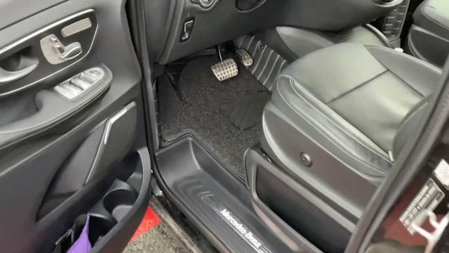 3D коврики из экокожи на Mercedes-Benz V-class (W447) смотреть онлайн