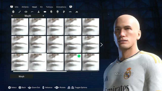 Zinedine Zidane EA Sports FC 24 | VIRTUAL PRO LOOKALIKE TUTORIAL смотреть онлайн