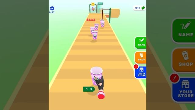 Coffee Stack - Coffee Run New Mobile Game Gameplay, All Levels Walkthrough iOS, Android Update смотреть онлайн