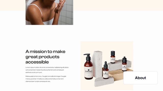 Wellbeing X - Beauty Ecommerce Webflow Template | BRIX Templates смотреть онлайн