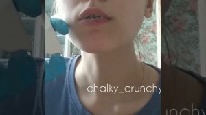 ASMR chalk ~ асмр мел ~ мукбанг мел ~ хруст мелом ~ eating chalk ~ chalky crunch ~ хруст мелоежек