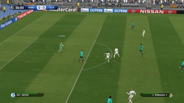 Real Madrid - Schalke 04 • UEFA Champions League • PES2015 Gameplay смотреть онлайн