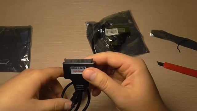 Кабель Type-C и два адаптера для подключения внешнего HDD и DVD. смотреть онлайн