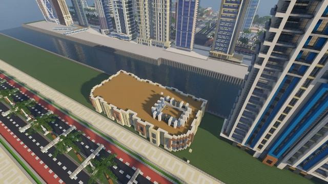 Как построить два ЖИЛЫХ НЕБОСКРЁБА в МАЙНКРАФТ(Minecraft) смотреть онлайн