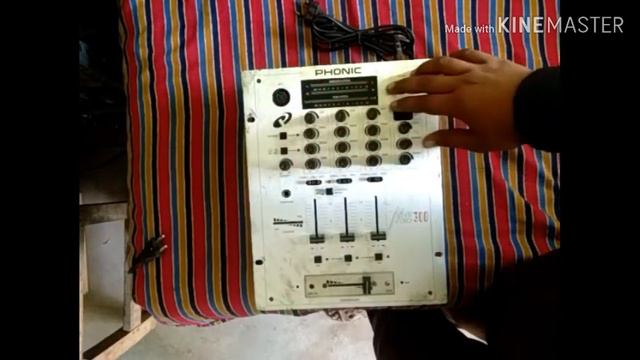 PHONIC MX300 DJ mixer review смотреть онлайн