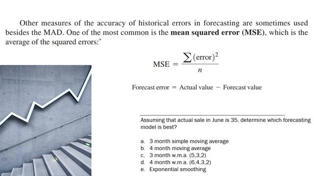 MEASURES OF FORECAST ACCURACY смотреть онлайн