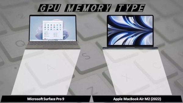 Surface Pro 9 vs MacBook Air M2