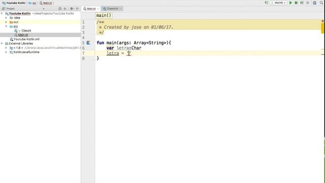 Capítulo 15 Kotlin - Tipo Char смотреть онлайн