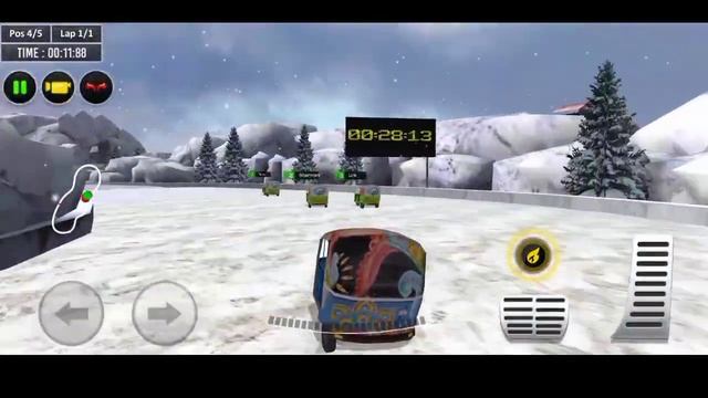 Tuk Tuk Rickshaw Racing Mode | Auto Rickshaw Racing part 8 | Tuk Tuk Rickshaw Game смотреть онлайн