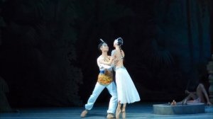 La Bayadere Viktoria Tereshikina & Kimin Kim, Баядерка Виктория Терешкина и Кимин Ким, 라바야데르 act 1