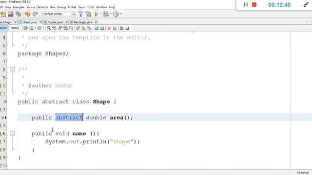 Abstraction in java part 1 مفهوم ال abstraction بلغة جافا смотреть онлайн
