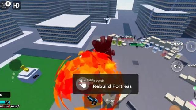 Roblox Skibid toilet defense(using speakerman remake after update) смотреть онлайн