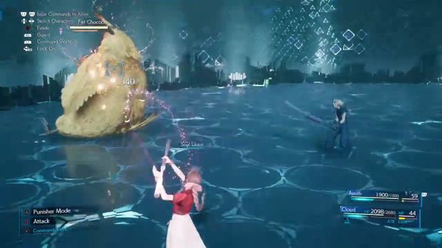 FINAL FANTASY VII REMAKE - Fat Chocobo Battle смотреть онлайн
