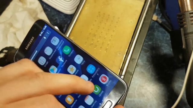 не работает сенсорная кнопка на телефоне Samsung Galaxy S7 G930F смотреть онлайн