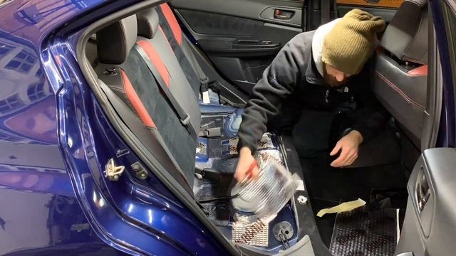 Installing KilMat Sound Deadening In The Interior Of My STI | REAR SEAT смотреть онлайн