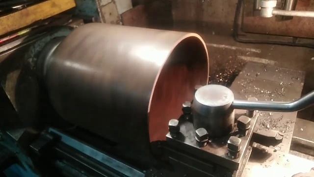 без выдумок не на час. труба 320мм. расточка внутреннего диаметра. смотреть онлайн