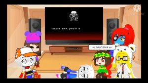 Undertale react to Tear In The Rain