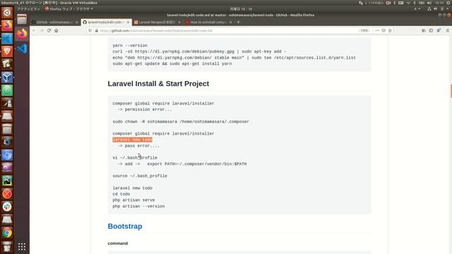 (PHP_Laravel)How to Start Laravel(v6)&Todo App（Laravel入門とTodoアプリの作成方法） смотреть онлайн