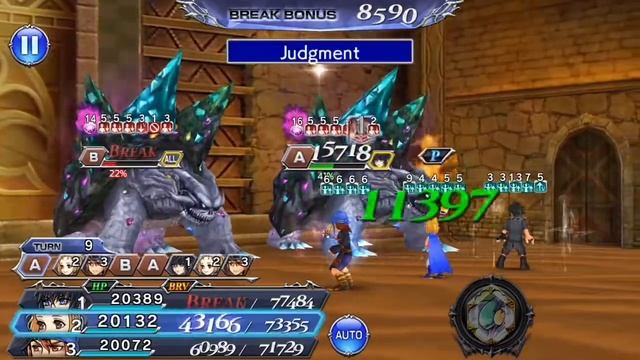 【DFFOO】Dimension's End: Transcendence Tier 1 {All 3 Battles} смотреть онлайн
