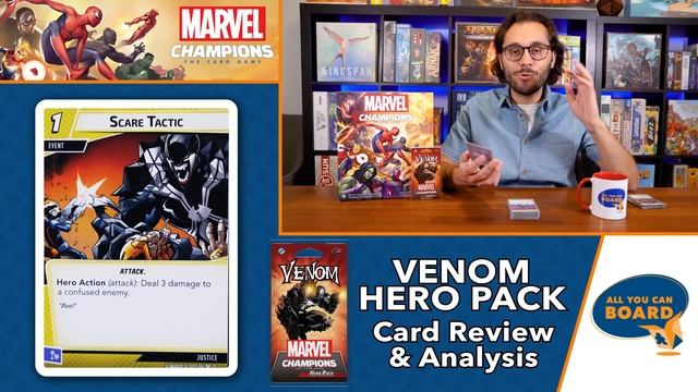 Venom Hero Pack | Marvel Champions | All NEW Cards REVIEWED & ANALYZED смотреть онлайн