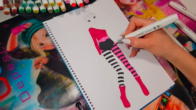 Рисую TOP MODEL в стиле LOL / PAINT LOL DOLL смотреть онлайн