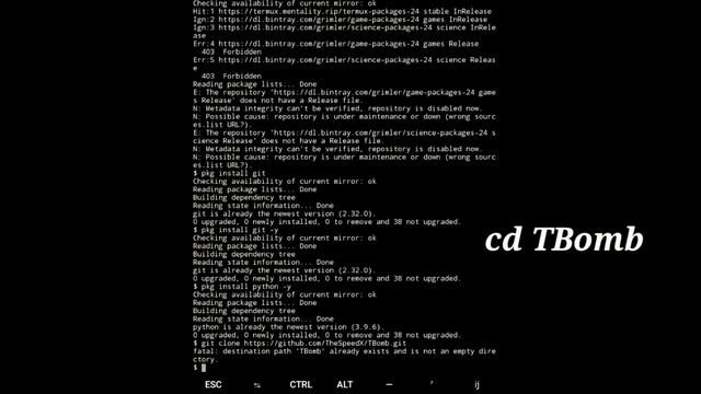HOW TO USE TBOMB IN TERMUX | PRANK SMS BOMBER TOOL|HACKING смотреть онлайн
