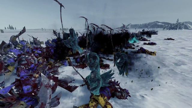 Курганные духи vs Четкие пацаны орков Total War Warhammer 2. тесты юнитов v1.4.1. смотреть онлайн