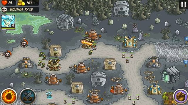 Древний Никрополь! Элора против Монстров! Kingdom Rush # 17 Андроид игры смотреть онлайн