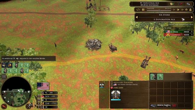 877 Population in TR 40! Revolutionary USA Build Order смотреть онлайн
