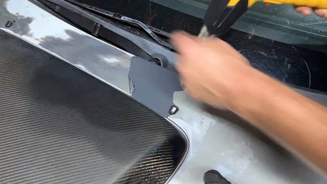Unwrapping My WRX! Huge Disaster! Don't Leave Vinyl Wrap On For This Long... смотреть онлайн