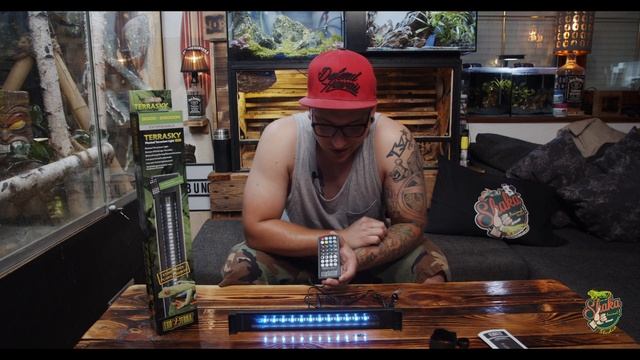Exo Terra Terrasky Terrarium LED Lampe Frösche&Co Terrarium смотреть онлайн